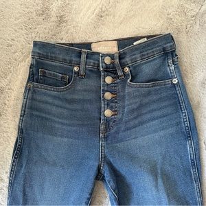 High Waisted Jeans (button fly)